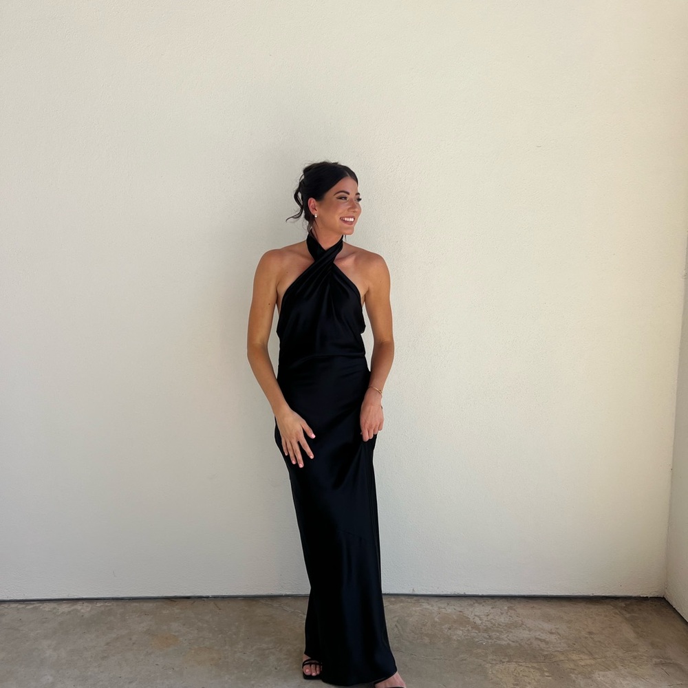 Jasmine Halter Maxi Dress